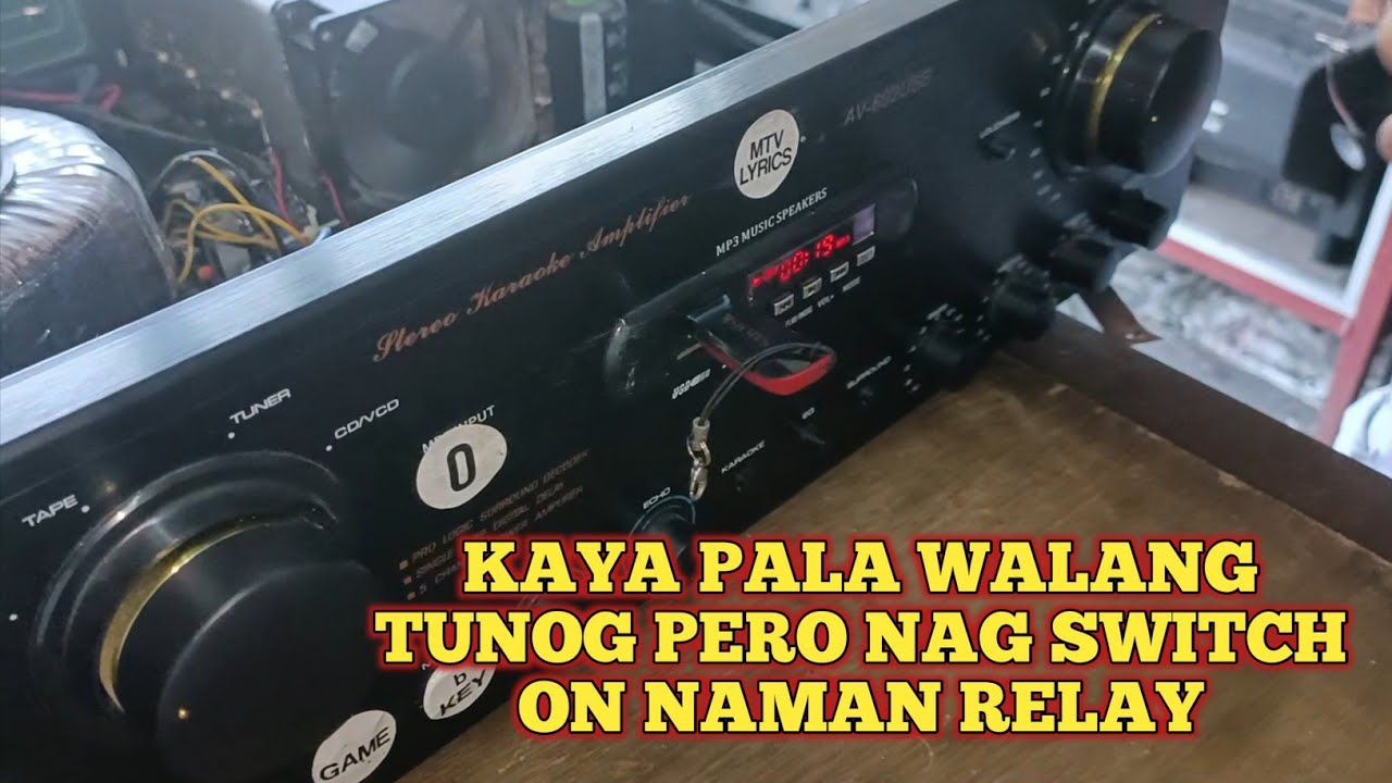 Pambira kaya naman pala walang tunog amplifier nato