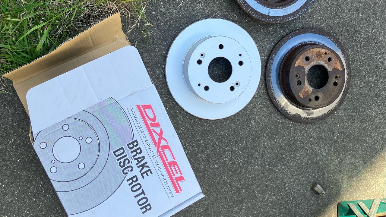 はじめてのブレーキローター交換DIY❗️ホンダ車特有のプラスネジは問題なく緩める事が出来るのか⁉️春の陽気に誘われてEP3と今を生きる