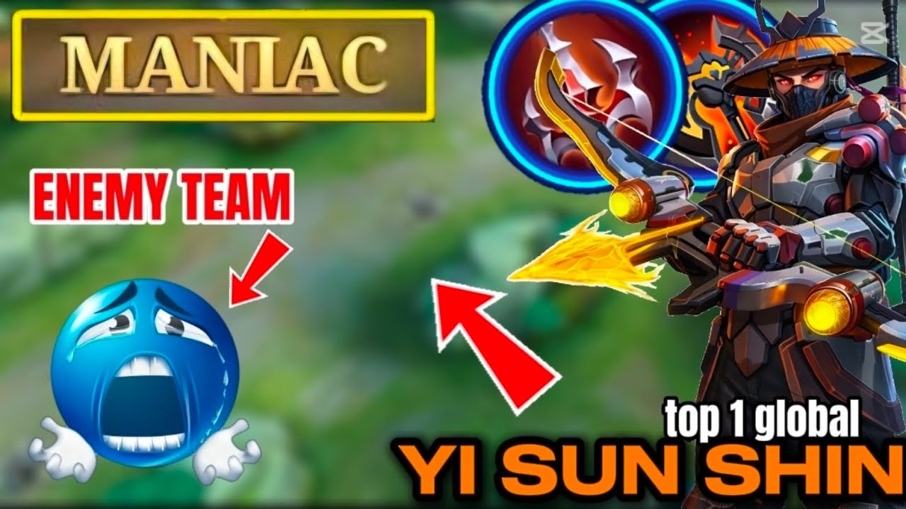 YI SUN SHIN CARRY THE GAME REASON WHY I LOVE THIS HERO 😈