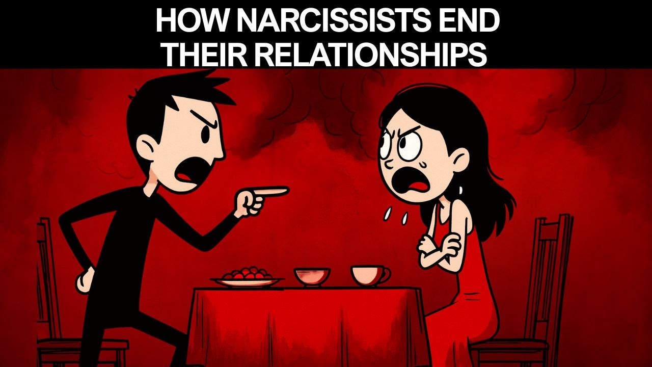 How Narcissists End Their Relationships (10 Dirty Ways They Do It) | Carl Jung Shadow)