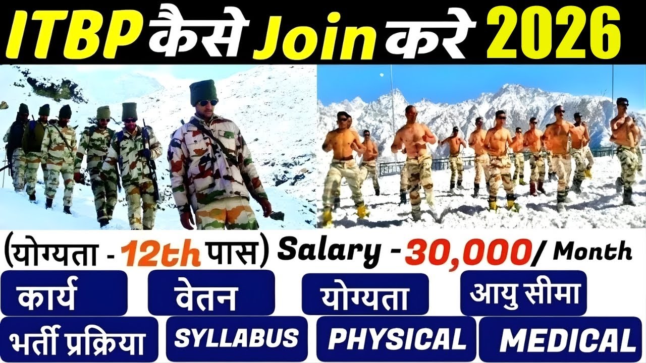 How to Join ITBP | What is the work of ITBP #itbp_new_recruitment