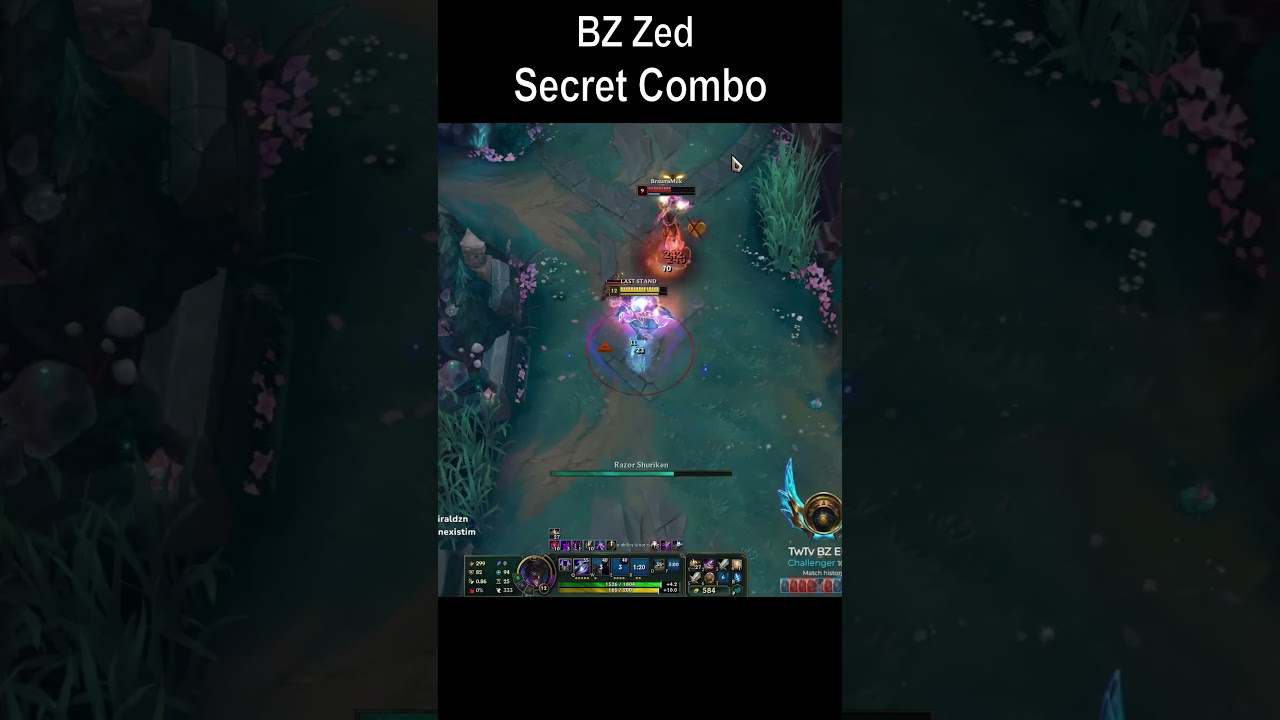 NEW ZED COMBO?