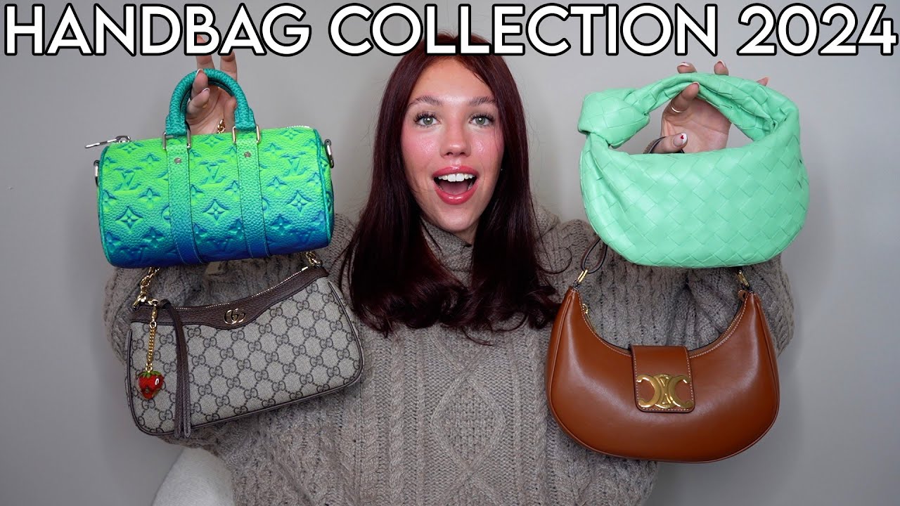 MY ENTIRE HANDBAG COLLECTION 2024 | Kenzie Scarlett
