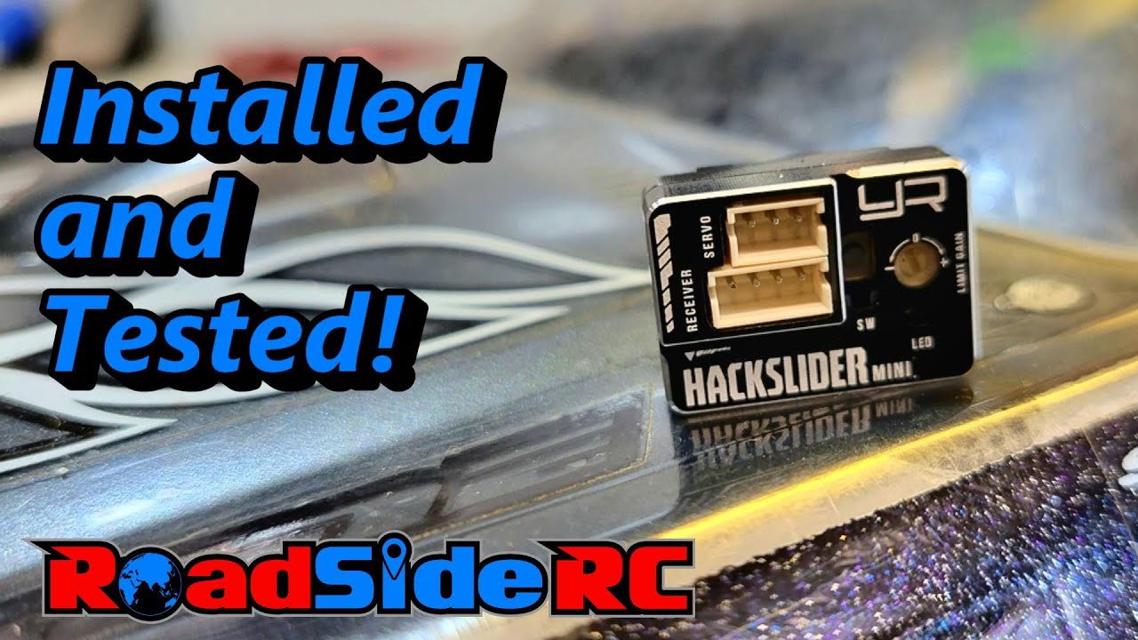 Yeah Racing Hackslider Mini Gyro Installed Tested Reviewed