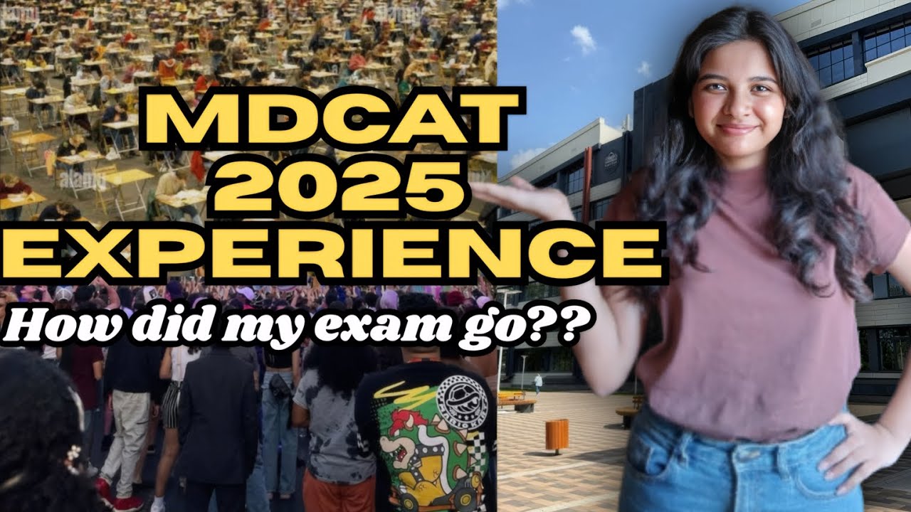My MDCAT 2025 experience✨️💗|| How did my exam go?