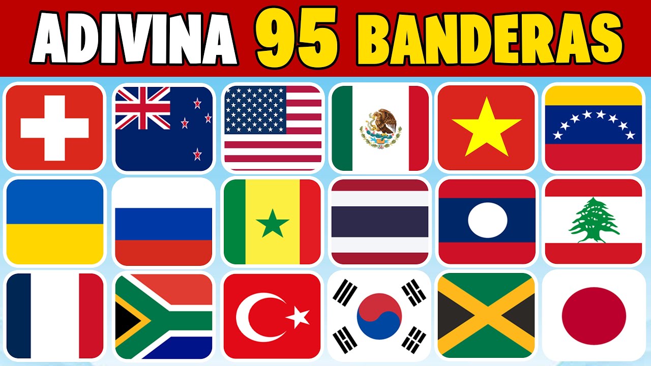 Adivina El País Por Su Bandera 🚩🤔Argentina🔵Mexico🤍Nueva Zelanda💙Brasil💚