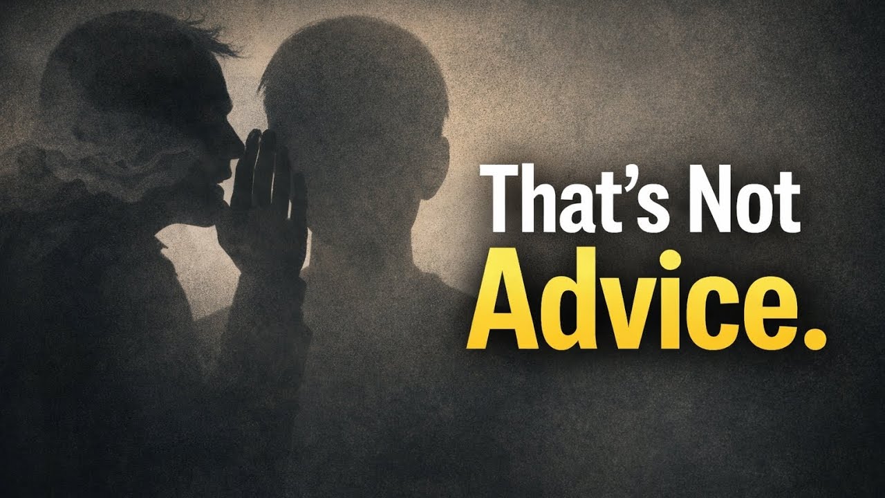 That’s Not Advice. It’s Projection.