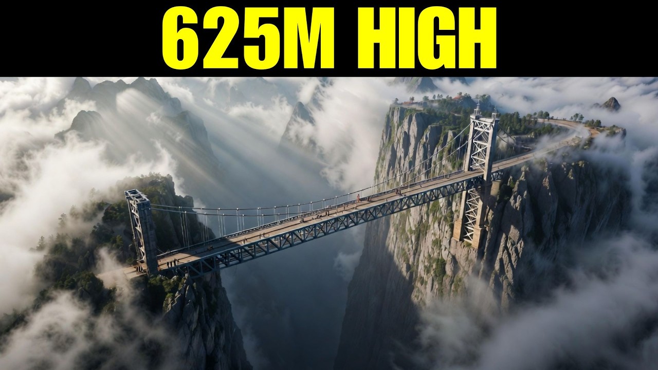 Why China Split a Mountain in Half to Build the World's Highest Bridge