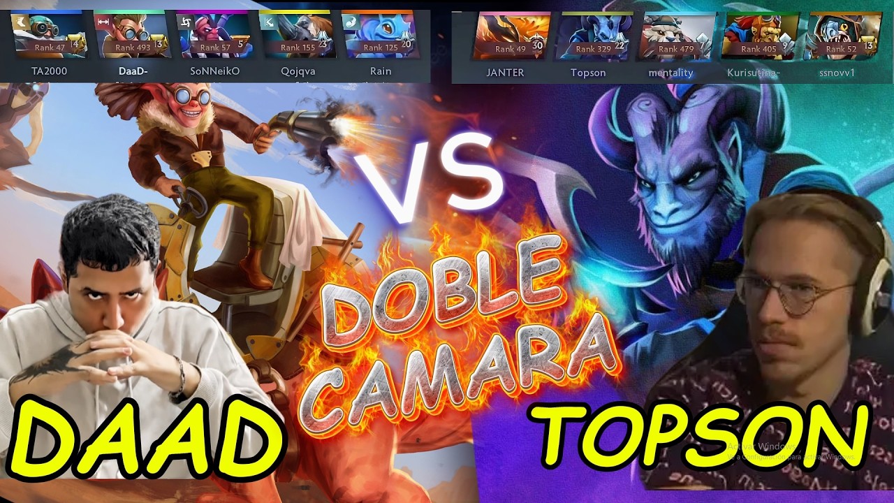 🌶️ TOPSON pensó que era una ranked normal… hasta que apareció el Snapfire de DAAD (doble cámara)🔥