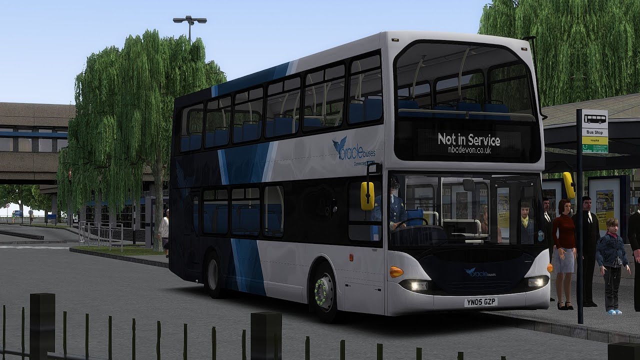 OMSI 2 - MS Lancsbus Omnidecker (SCANIA Omnidekka) - Various Maps & Routes