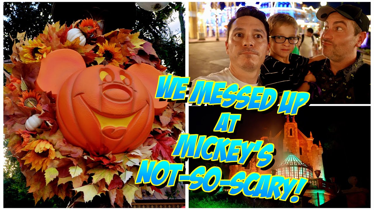 Poor Planning at Mickey's Not So Scary Halloween Party 2024 in Magic Kingdom| LGBTQ Family Vlog