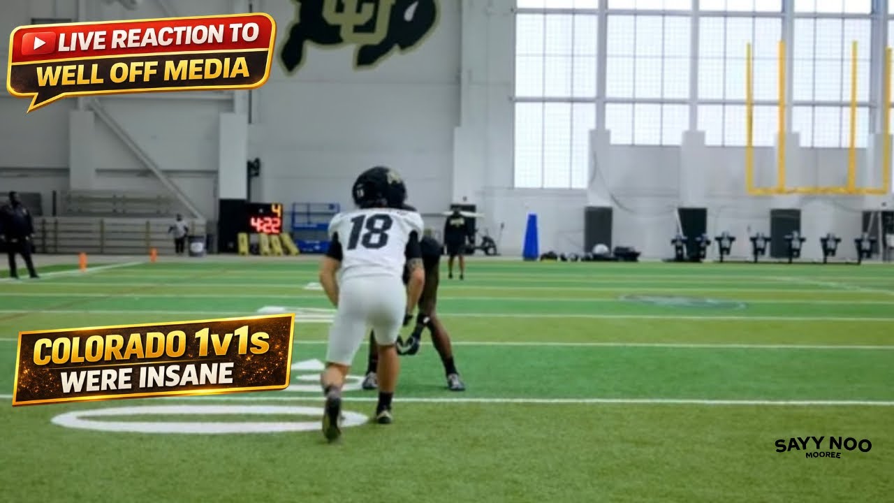 Danny Scudero COOKS DBs in 1v1s! Colorado’s Next Star Receiver Has Arrived