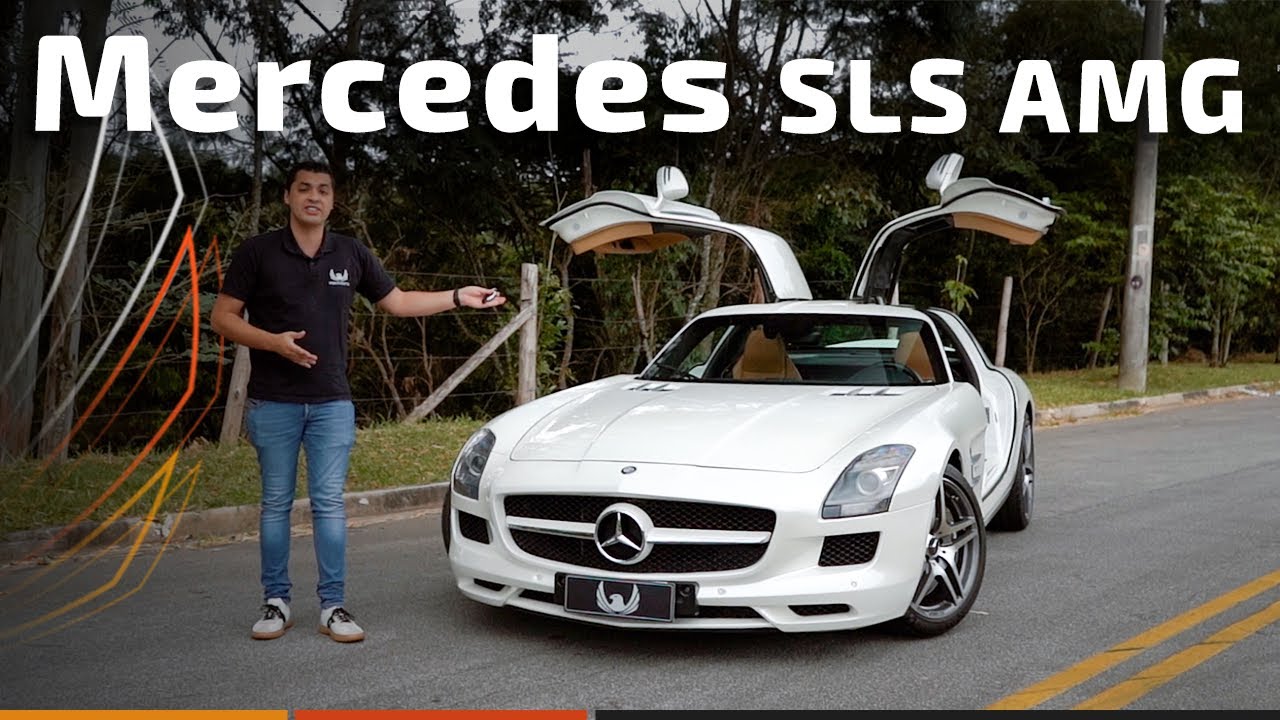 Mercedes SLS AMG - O ronco de V8 mais bonito que você já ouviu!