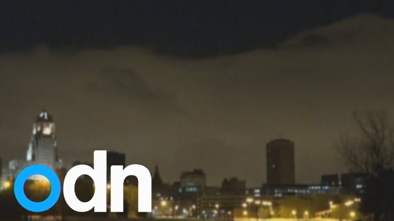 Time-lapse video shows 'lake-effect' storm over New York