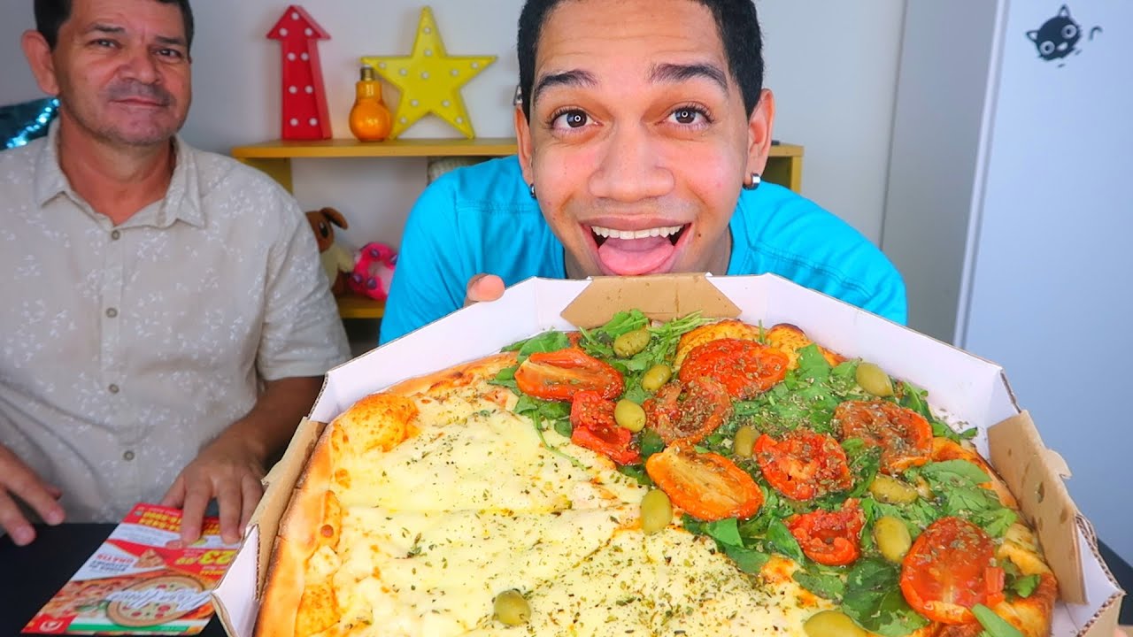 PEDI A PIZZA QUE MAIS ODEIO
