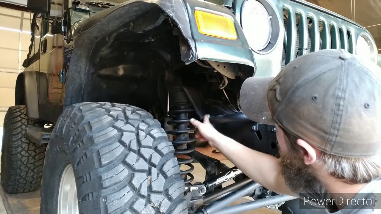 Rough Country Quick Disconnect install for 97-06 Jeep Wranglers