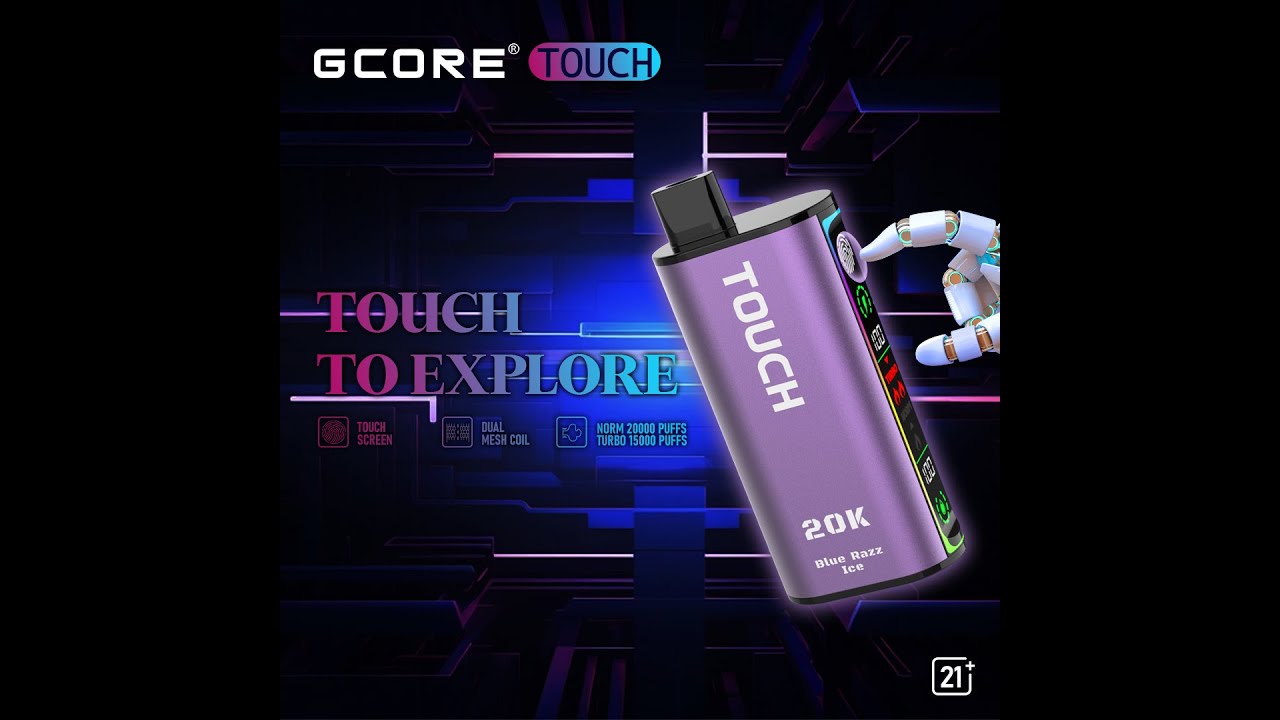 GCORE TOUCH 20K PUFFS DISPOSABLE VAPE
