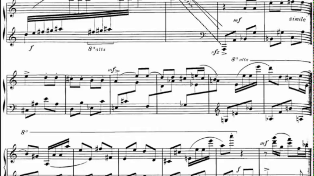 Montsalvatge - Sonatina para Yvette III (Ander Marzana Rincones)