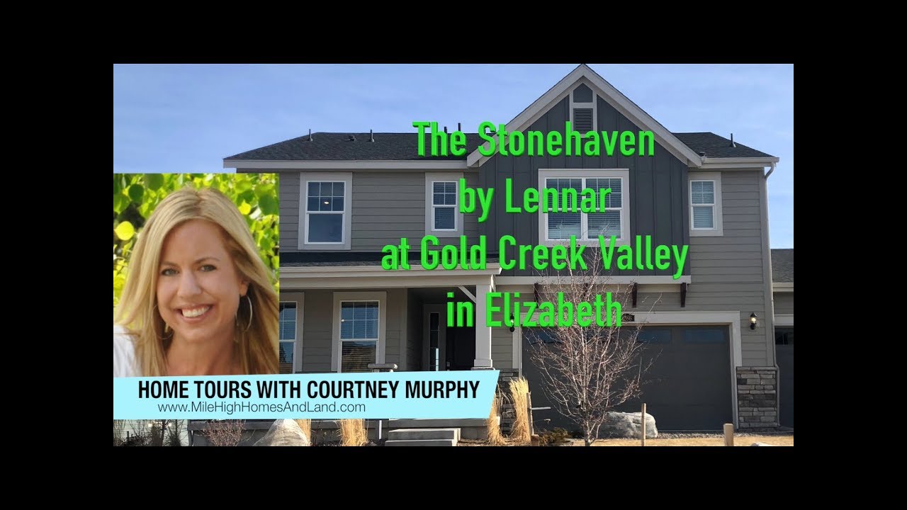 New Homes in Elizabeth Colorado - Stonehaven Model by Lennar at Gold Creek Valley