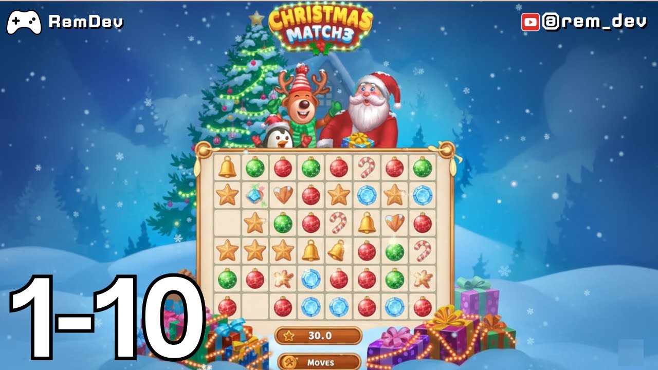 Christmas Match Game: A Fun 2026 Match Puzzle Game