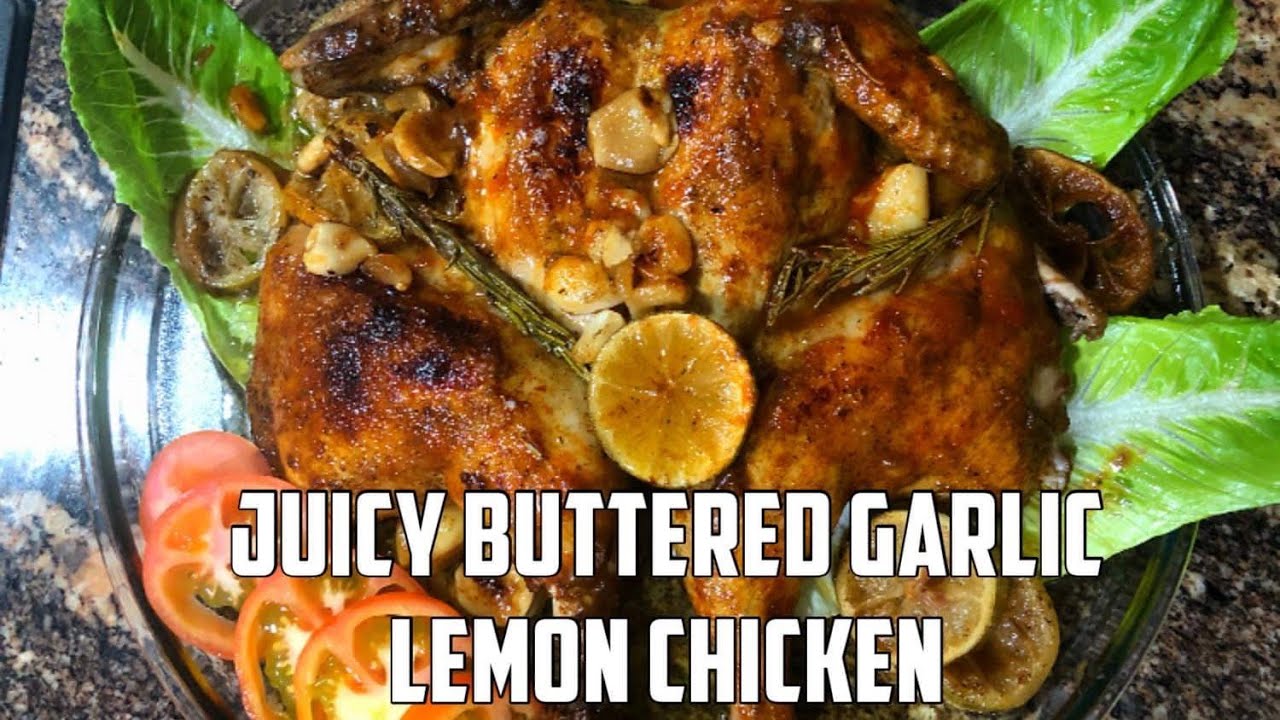 HOW TO COOK JUICY BUTTERED GARLIC LEMON CHICKEN/SIMPLE & EASY/Bons TV