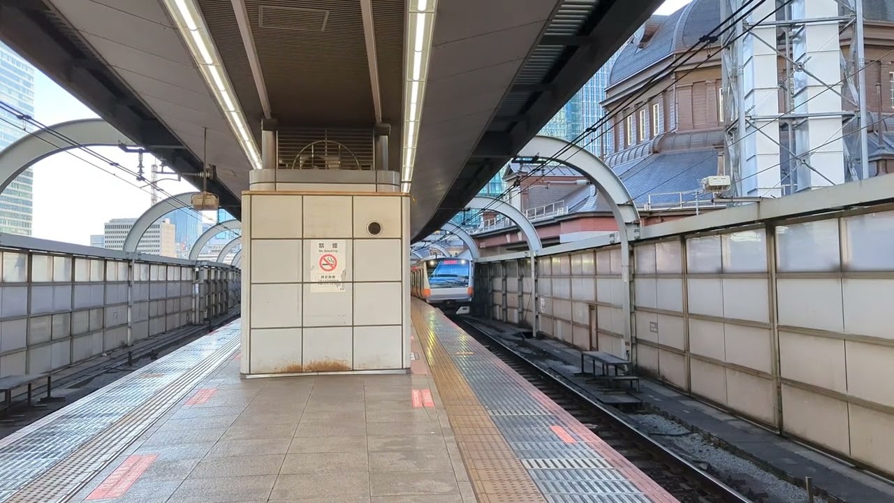 東京駅1番線　中央線ホーム　新発車メロディー　JRE-IKST-016　仮名称首都圏8番