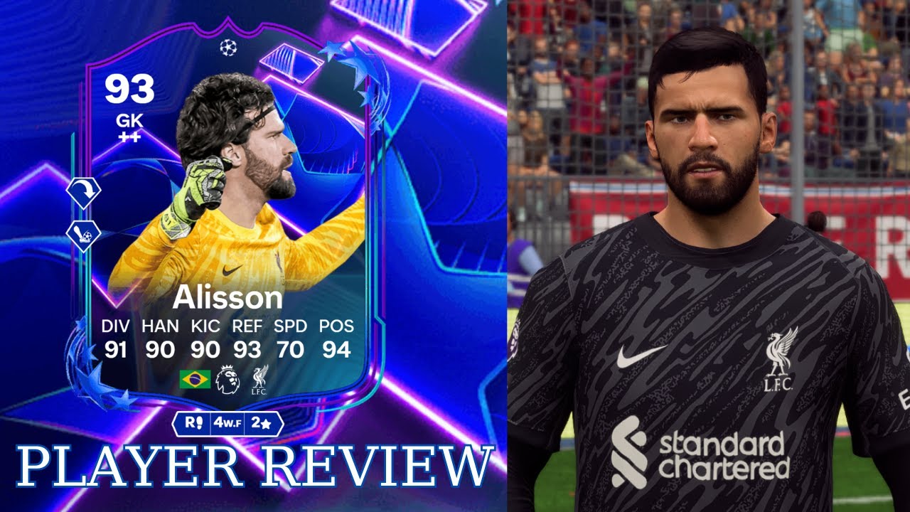 FOOTWORK!😁 93 DREAMCHASERS Alisson Player review - EA FC 25