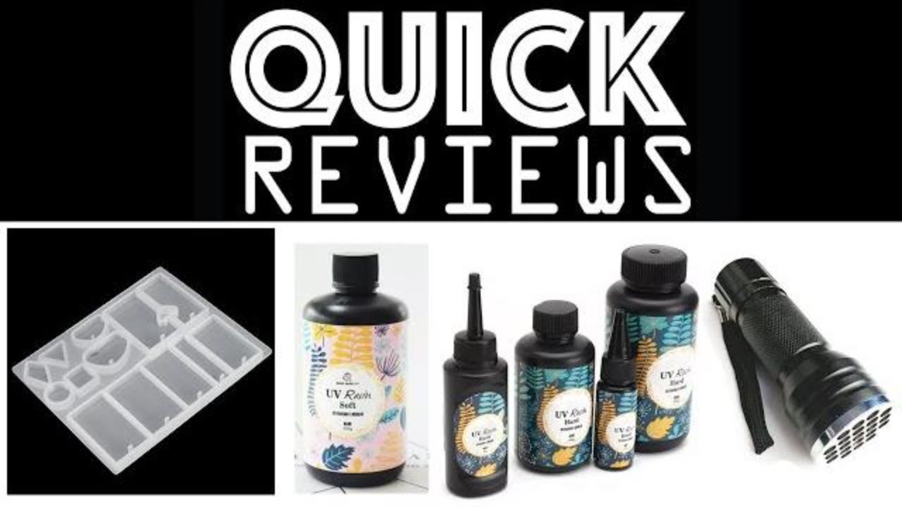 Silicone Mould | UV Hard Resin | Uv Soft Resin | UV Led Torch | Banggood