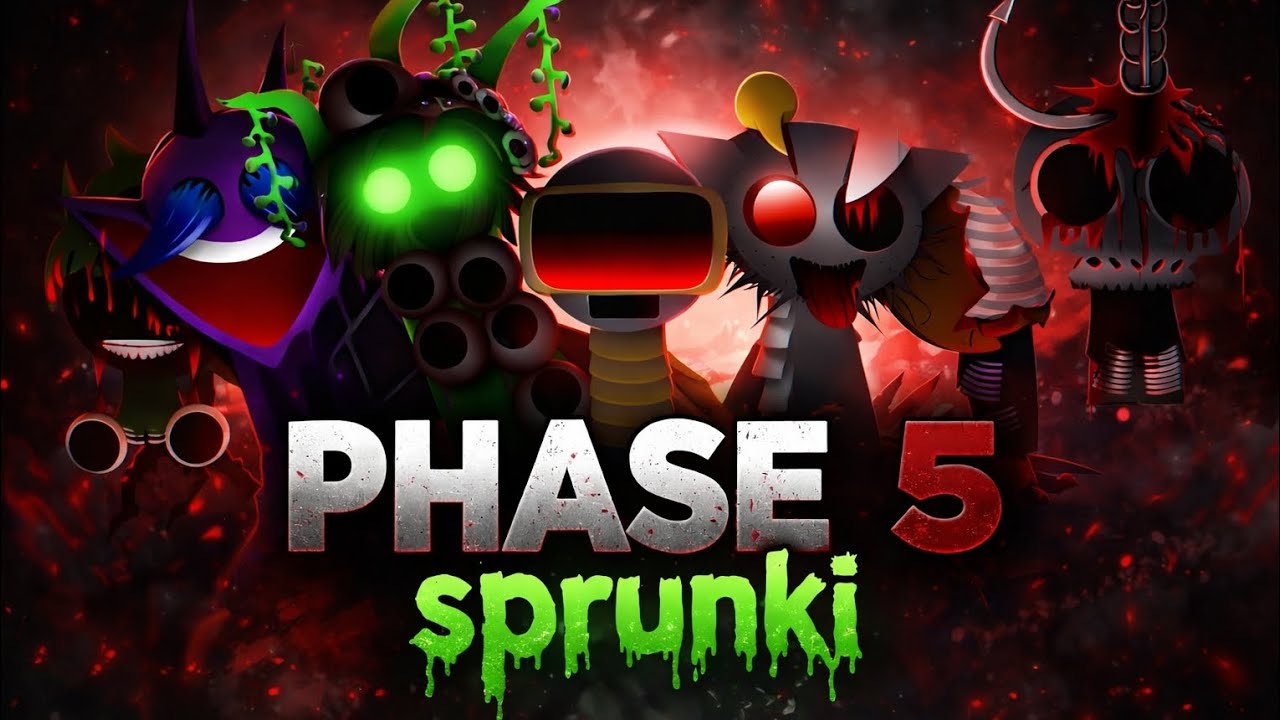 PHASE 5 SPRUNKI 😈 | Dark Evolution & New Characters (Horror Update) 