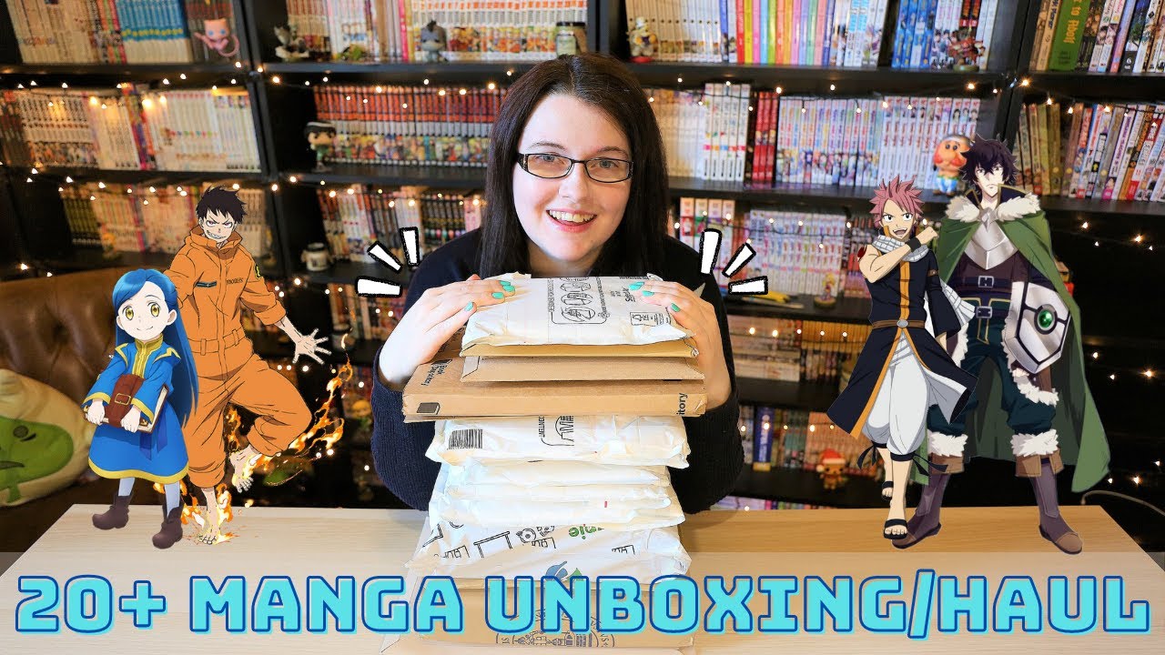 20+ Manga Unboxing/Haul ~ Let's talk about the manga