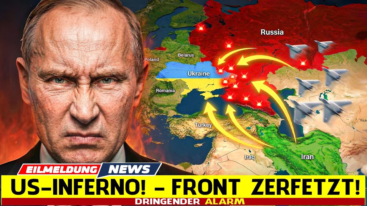 Kreml-Panik: US-Inferno in Iran zerfetzt Putins gesamte Front!