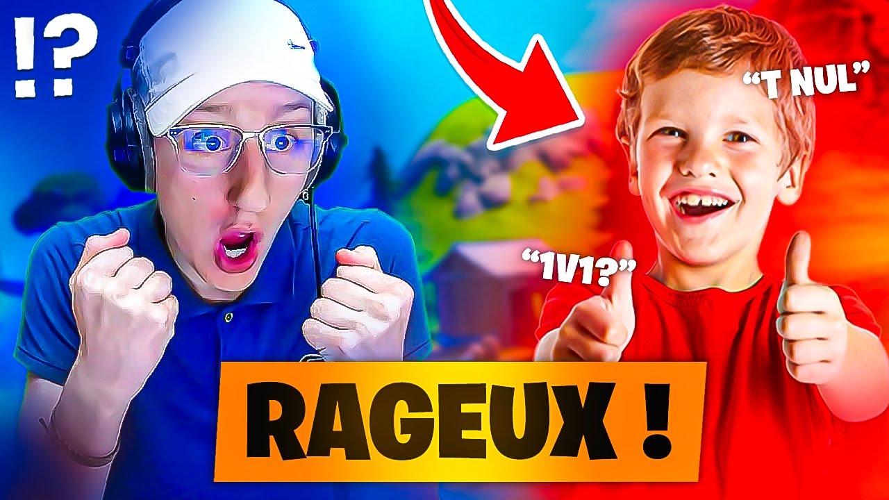CET ENFANT DE 13 ANS INSULTE MA MERE EN LIVE JE LE DEFIE EN 1 VS 1 (S'il perd il doit...)