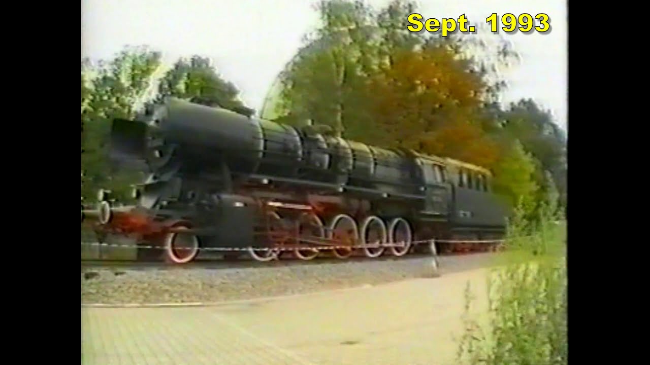 Der Ruhestand für eine Dampflokomotive