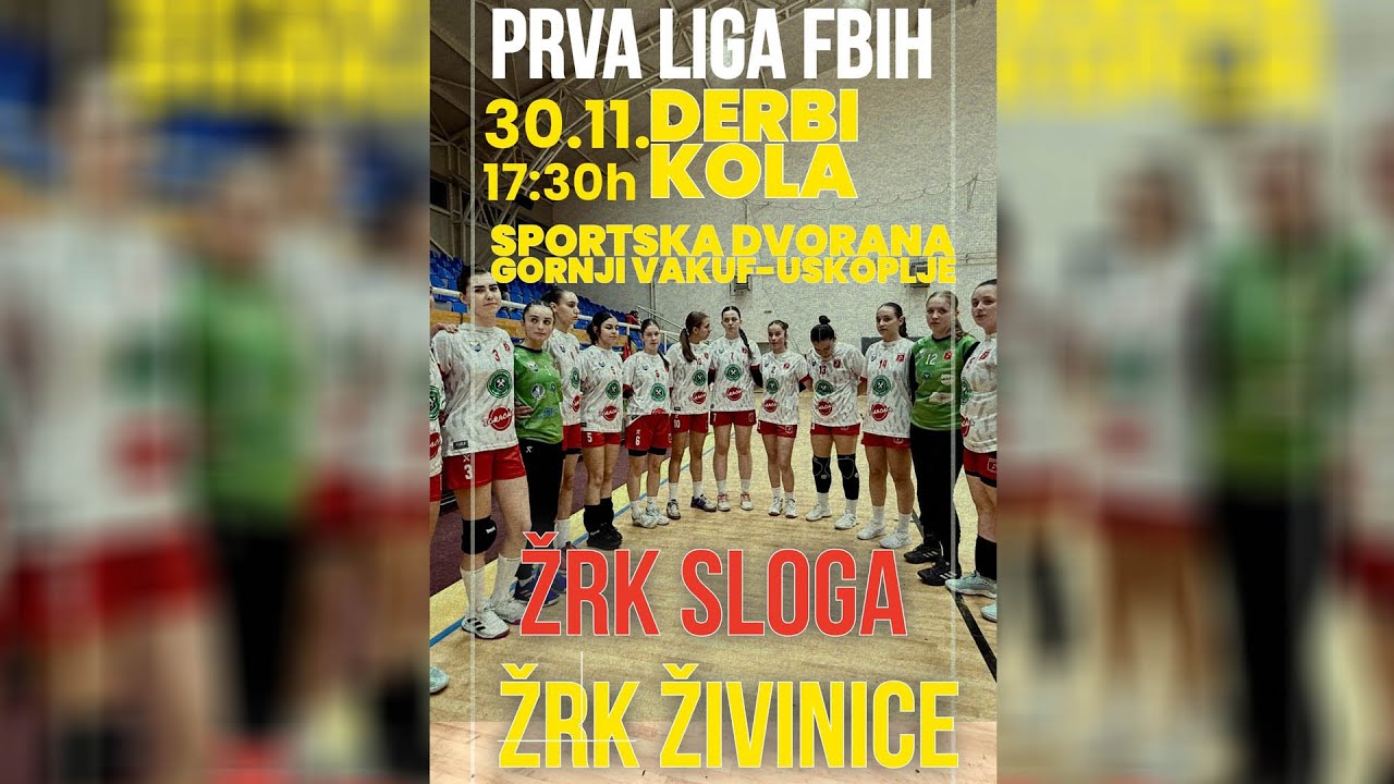 ŽRK Sloga - ŽRK Živinice | sezona 2025/2026.