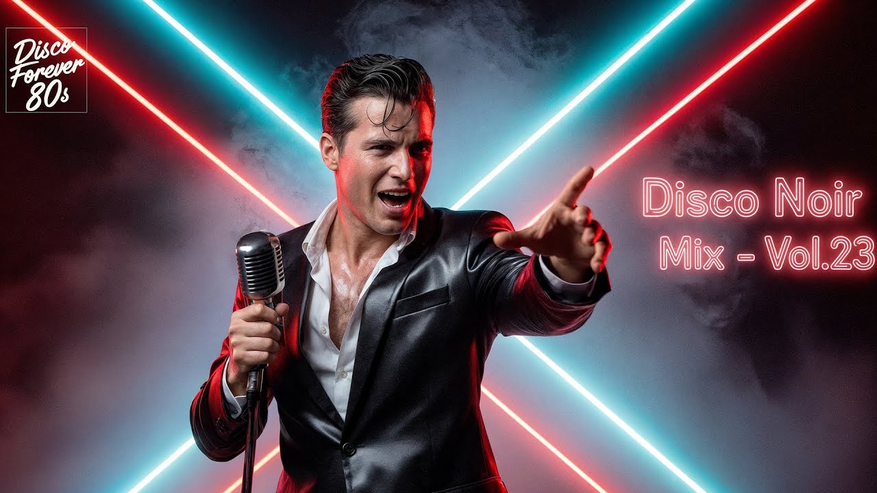 Disco Noir – Vol.23 | 80s Euro Disco · Italo Disco · Dark Romantic Mix