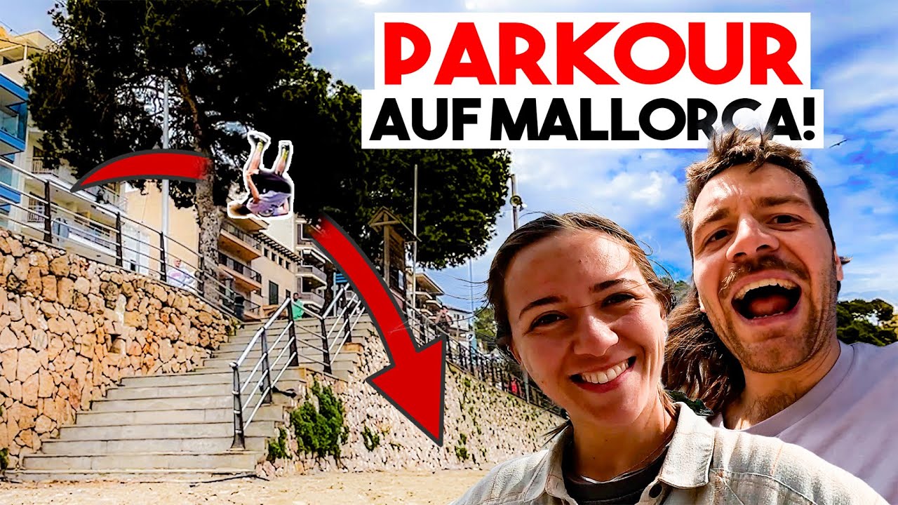 Fetter Frontflip am Strand & Riskanter FLIP durch die BEINE meiner FREUNDIN?! 🇪🇸 | Jan Schlappen
