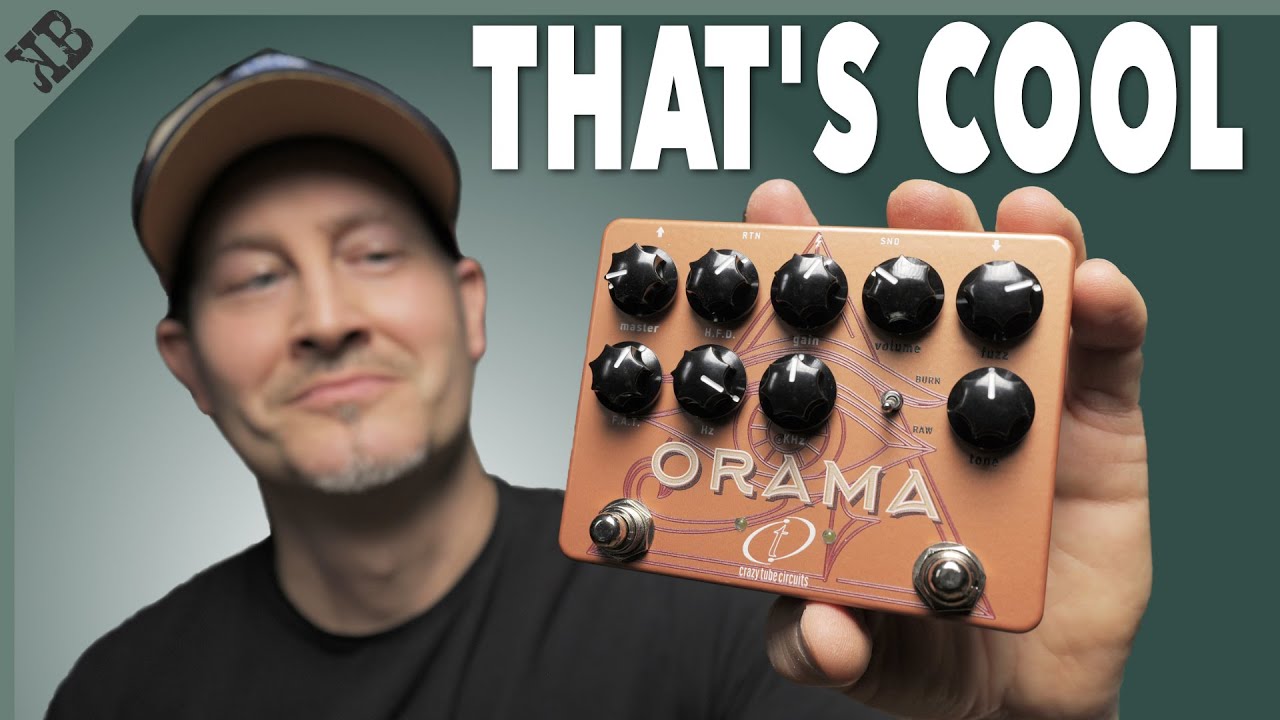 Безумные ламповые схемы — Orama | Frantone Peachfuzz и оранжевый усилитель в коробке 🍊