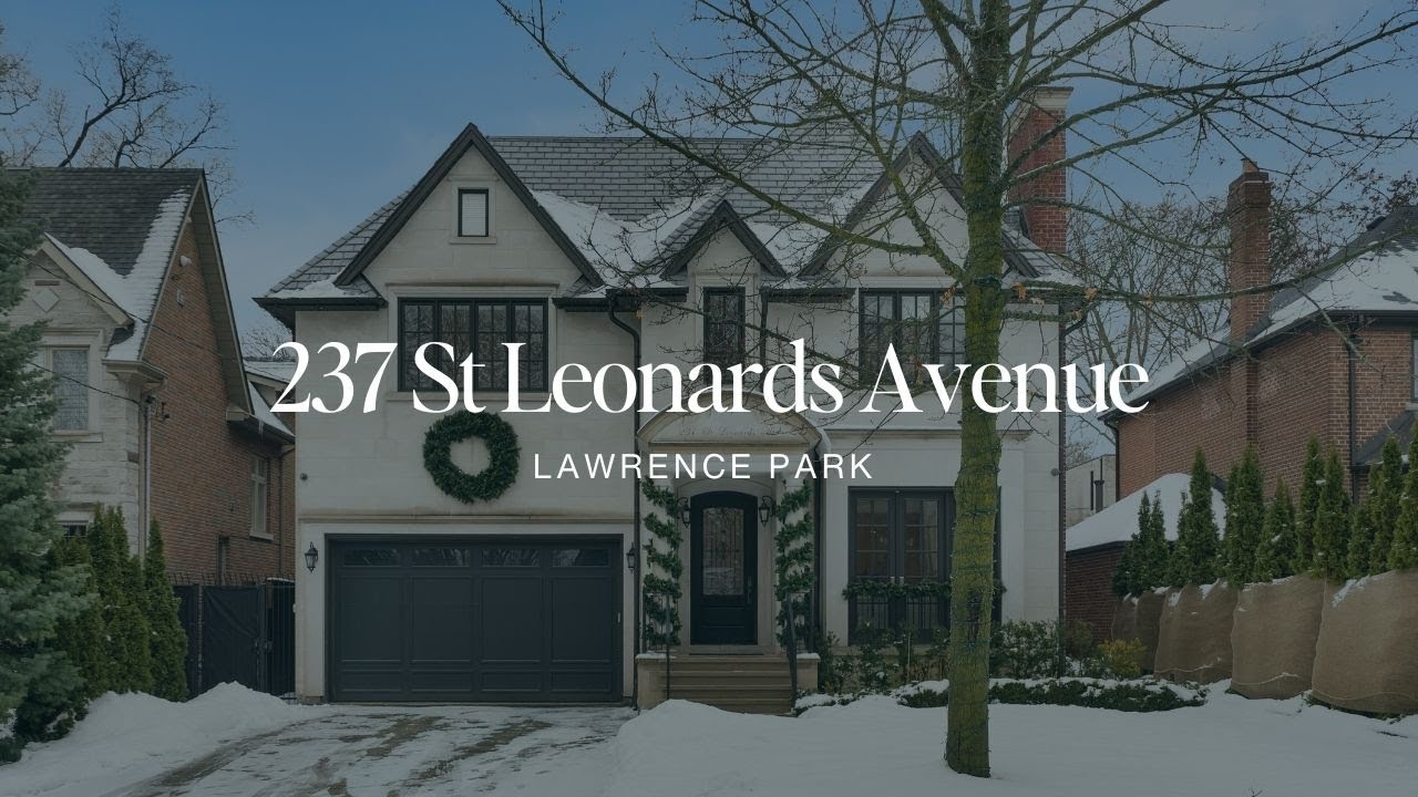Timeless Custom Estate in Lawrence Park | 237 St. Leonards Avenue