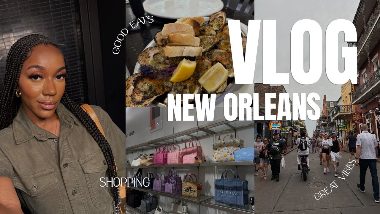 New Orleans Vlog: Eating & Shopping Like a Tourist!