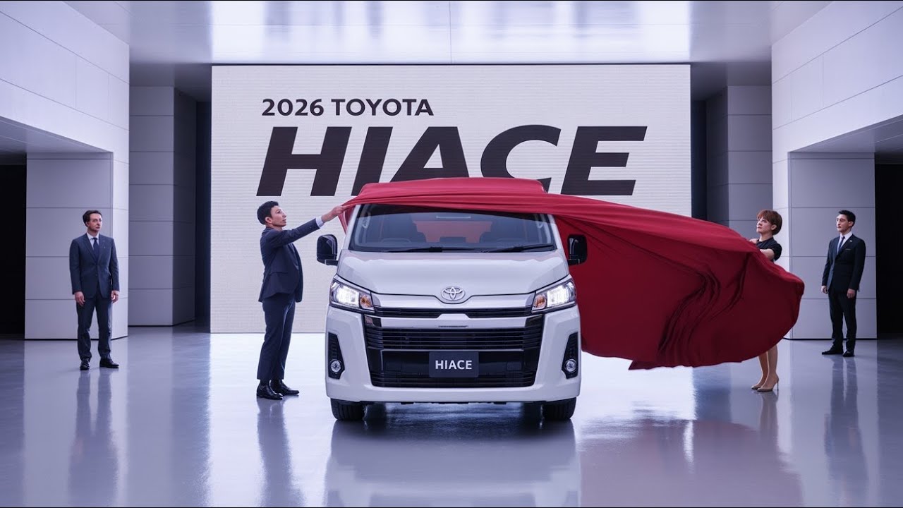 2026 Toyota Hiace – First Look & Full Review | CarsBinge