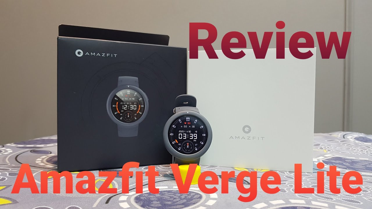 Review Smartwatch Amazfit Verge Lite and How to connect to phone