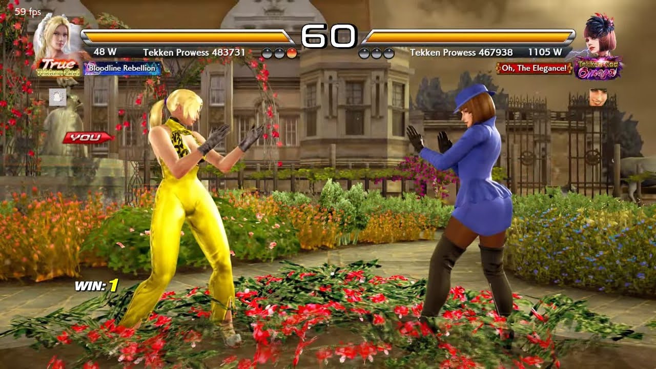 Tekken 5 REMAKE - Nina vs Anna (Story Mode)