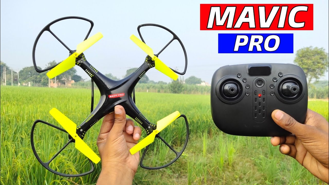 Mavic Pro GD-117 Drone Quadcopter With 360°Flip || Altitude Hold & One Key Take Off / Landing