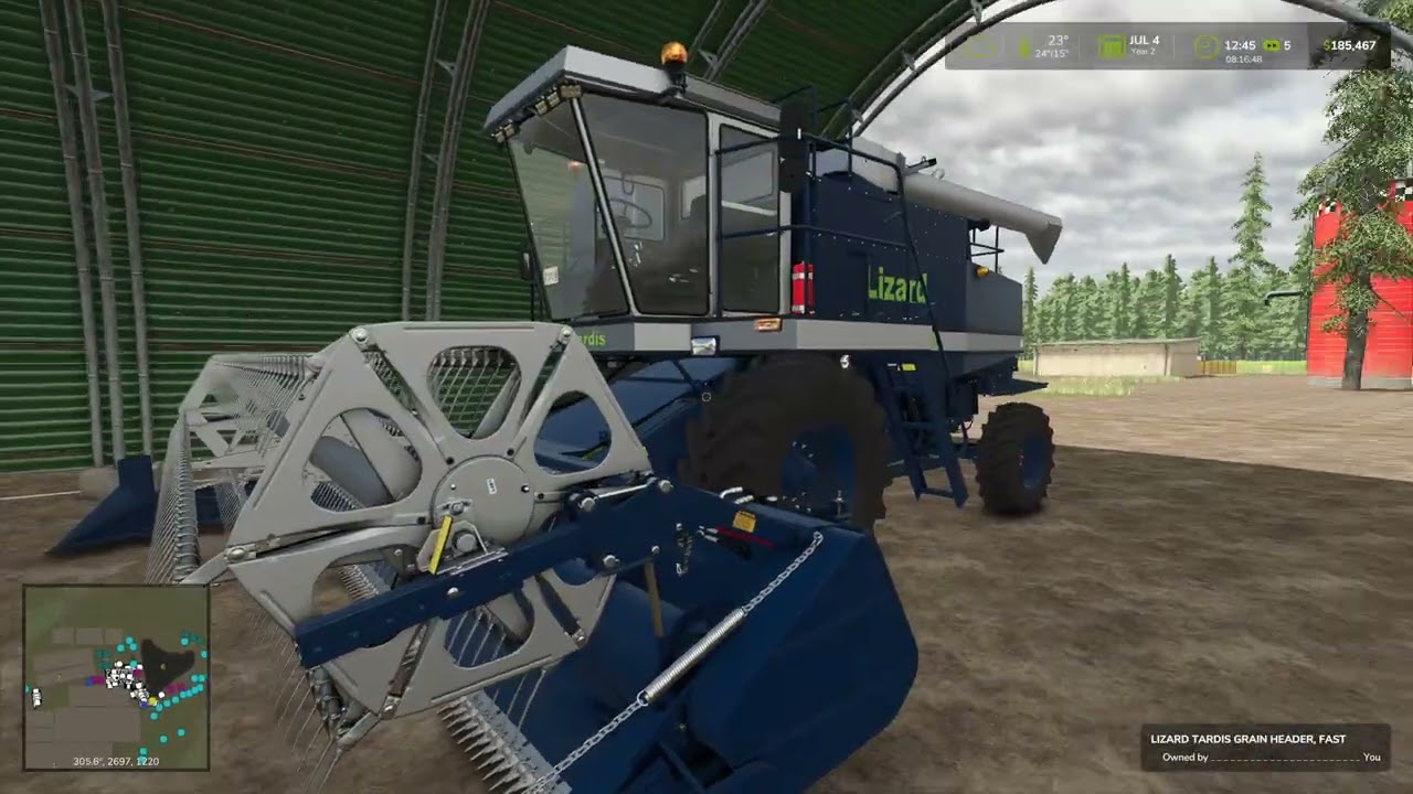 FS 25 Усадьба семи видов, часть 82. Новый трактор и прицеп!!!