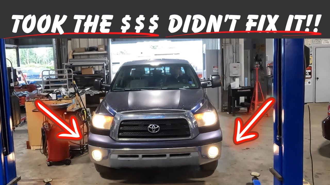 Miami Shop Ripoff! (Took the Cash and Didn't Do the WORK!) | Toyota Tundra 5.7
