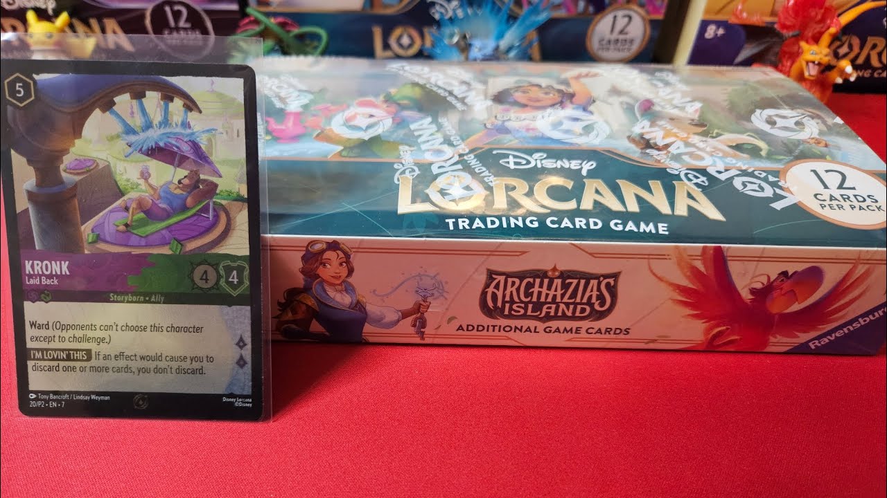 ARCHAZIA'S ISLAND is HERE!!!! | Disney Lorcana Booster Set 7 unboxing