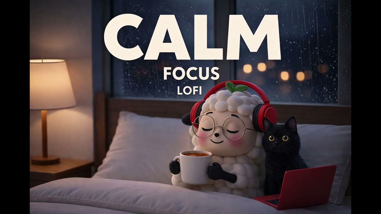 Calm Focus Lofi 🎧 Relaxing Beats for Studying With Kkokosi 