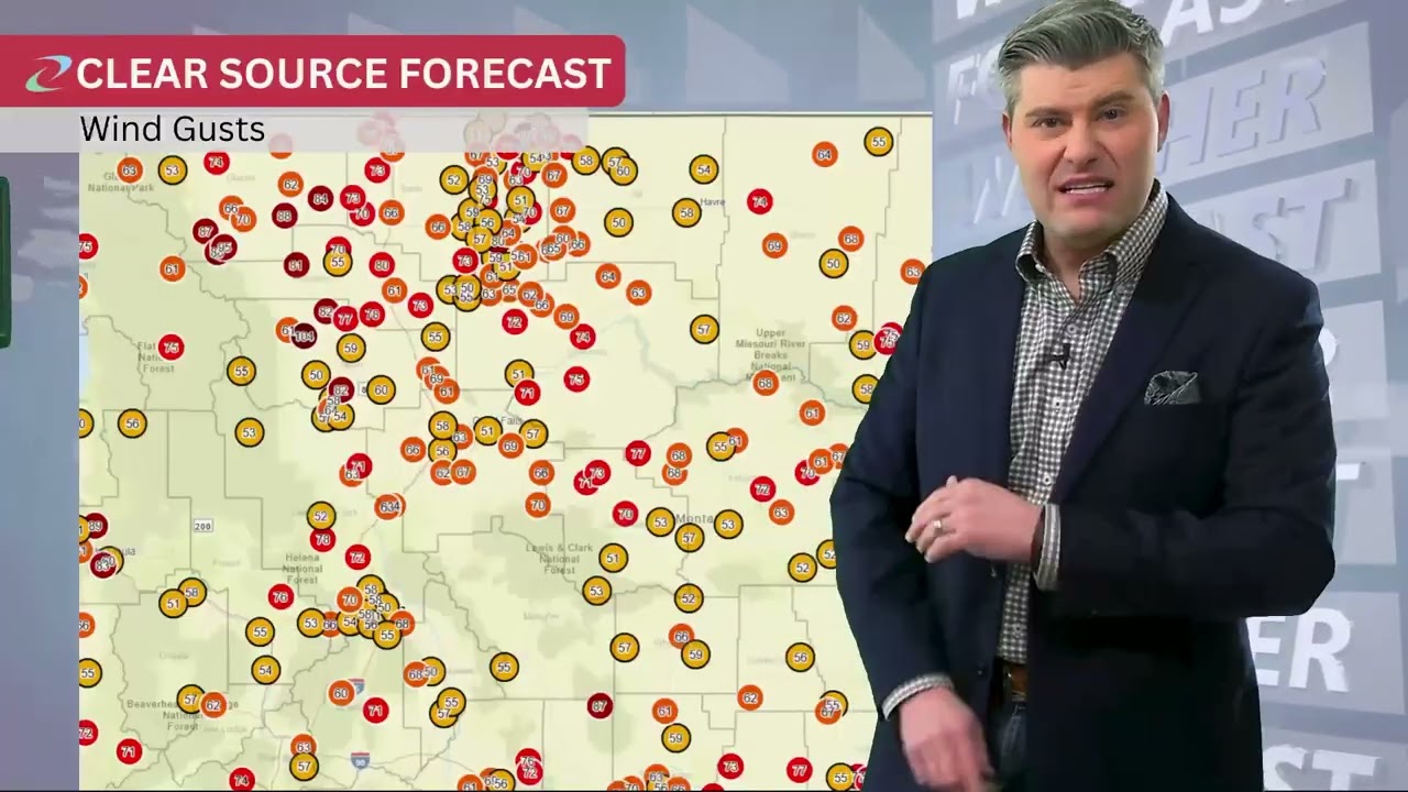 Insane Montana Wind Storm 🌬️ | Snow Squall, Power Outages & What’s Next | Weather Wednesday