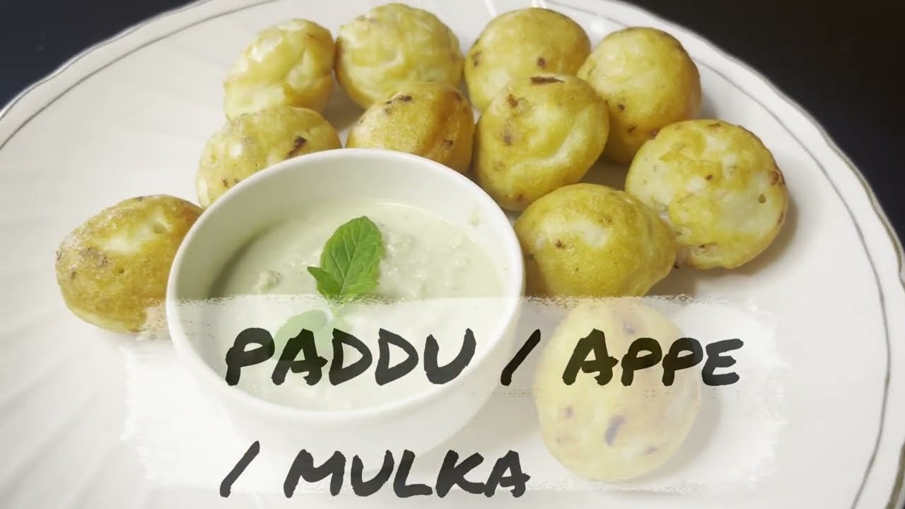 Karnataka special Paddu/Appe/mulka .... check description