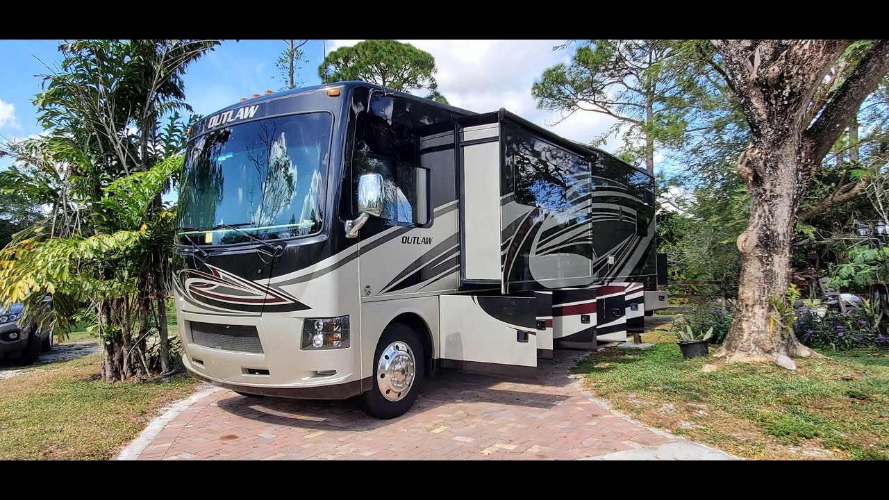 2017 Thor Outlaw 37 RB Walk Through  Inspection